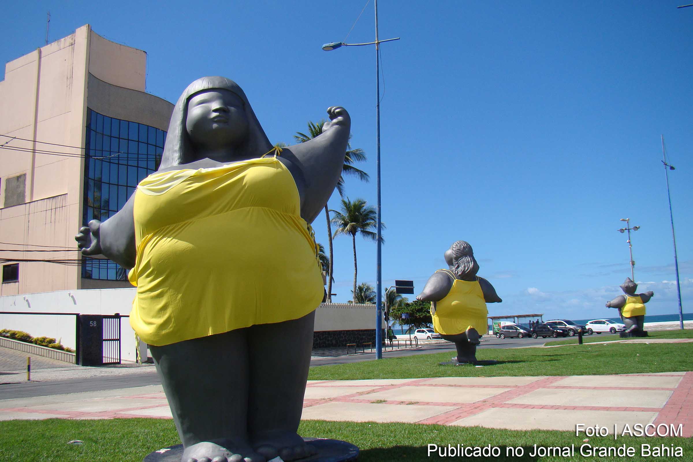 As Gordinhas de Ondina em  Salvador