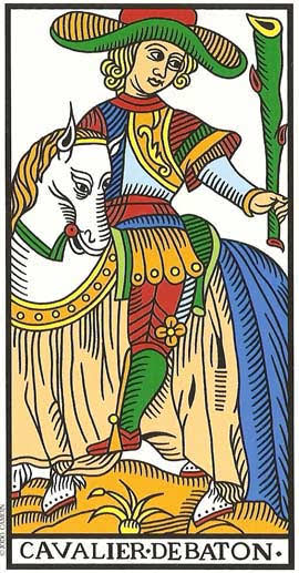 Carta de Tarô do dia 29/07/2026 – Cavaleiro de Paus