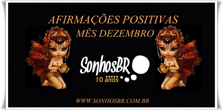Afirmações Positivas para o Mês de Dezembro